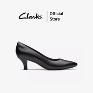 Clarks รุ่น KEPLEY VINE สี BLACK LEATHER รองเท้าคัทชูผู้หญิง รองเท้าส้นสูงหนังแท้ คุณภาพดี ใส่สบาย