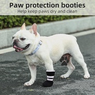 ETIAL Dog Paw Wound Recovery Boot for Injured Paw, Anti-Slip Dog Shoe with Self-Adhesive Strap, Dog 