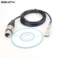 USB Interface Adapter Rs485 Converter Cable FTDI DMX XLR For Freestyler Software PC To Stage