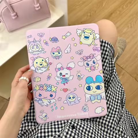 Cute Rabbit Tablet Case For iPad 11 Pro 11 inch Air 2025 iPad Air 5/4 10.9 10.2 9.7 inch 10.5 mini 7