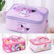 Lunch Bag For Kids Cute Kuluomi Cartoon Large Capacity Insulated Bag Fashionable Design Lunch BoxBag