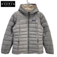 Patagonia 灰色高蓬鬆度羽絨連帽衫，S 碼 [二手]