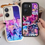 G-72 Kpop Demon Hunter Casing for VIVO IQOO Z9 Z9X Y02S Y56 Y16 5G Black and white