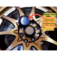 Rim Cap Rays  Te37 Ce28 Re30 G25 Ze40 Cap Logo (66mm) Volk Racing Rays Center Rim Cap Wheel Cover pe