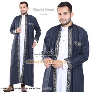 GAMIS LUARAN OMAR RENDA BORDIR KATUN PREMIUM EXCLUSIVE ALKHATIB COLLECTION DEWASA S M L XL XXL XXXL