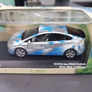 J collection 1:43 Kyosho Japan 日本京商ECO Toyota Prius Plug-in Hybrid 模型車and :注意＃透明展示盒裂！車完美