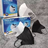 Masker DuckBill Garis Hidung 1 Box isi 50 Pcs / Masker Duckbill Dewasa [1] / Masker 3ply Duckbill / Masker Facemask Masker / Masker Garis / Masker Duckbill HITAM dan PUTIH / Masker HITAM Masker PUTIH / READY STOCK / COD