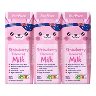 FairPrice UHT Kids Flavoured Packet Milk - Strawberry