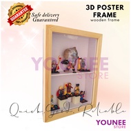 3D Poster frame, display box with poster frame, KOTAK FRAME 3D