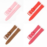 Silicone Watch Premium Strap Accessory For Swatch 16mm 19mm 20mm 17mm