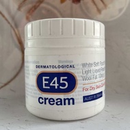 ♫Australia E45 White Pot Moisturizing Cream Body Milk 500g Deep Hydrating Moisturizing☆
