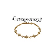 CH-22k Gold Plated Cross Bracelet