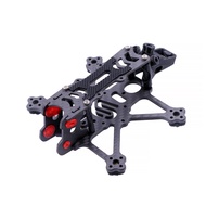 QWINOUT 2inch / 2.5inch / 3inch 3K Carbon Fiber Frame Kit 9x9mm / 12x12mm Mounting For DJI O4 Air Un