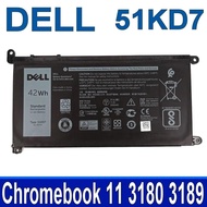 JGD *1 DELL 51KD7 LATITUDE Chromebook 11 3180 3181 3189 3100 3181 5190 2-IN-1 3400 P25T P25T001 BATT