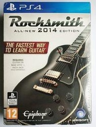 qoo PS4 遊戲 搖滾史密斯2014 Rocksmith 數據線同捆 英文