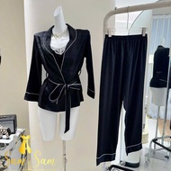 High Quality QC Women's 3-Piece Two-Piece Home Wear Set