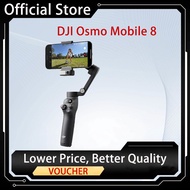 DJI Osmo Mobile 8 - Phone Gimbal | Seamless Spin 360° | 3-Axis Stabilization | Built-In Tripod & Rod