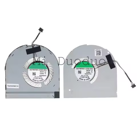 CPU GPU Fan For DELL Precision 7560 0CD6WC CD6WC 0M06D7 M06D7 EG75070S1-C540-S9A