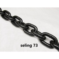 G80 6mm Steel Chain 6mm Block/ Black Steel Chain M6