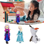 VARIETY Frozen Anna Elsa Dolls, Stuffed Animals Cartoon Olaf Snowman Plush Toy, Soft 23-50 CM Disney