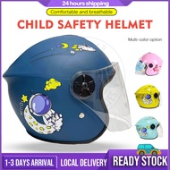 [Ready Stock]Kids Safety Helmet Children Motorcycle Helmet Budak Kanak Kid Topi Keledar Cartoon Design Helmet Motor Budak Helmet 儿童头盔