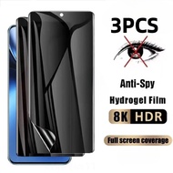 3Pcs Screen Protector Matte Film For iQOO 15 13 12 11 11s 10 9T Pro Anti Spy Privacy Anti Blue Light