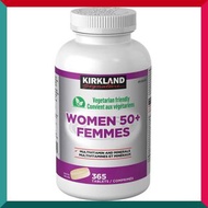 Kirkland Signature - 女士50+多種維他命礦物質 365粒超值裝 素食配方 平行進口 (效期:08/2027*)