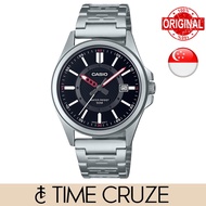 [Time Cruze] Casio MTP-E700 Analog Quartz Stainless Steel Band Black Dial Men Watch MTP-E700D-1E MTP