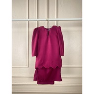 BUDAK NAOMI KURUNG MODEN SCALLOP  IRIS RAFAEL