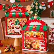 New Christmas cake packaging box paper cup packaging box Cup portable creative box 6-grain dessert p