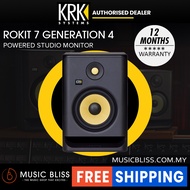 KRK ROKIT 7 G4 7" Powered Studio Monitor - Unit (RP7G4)