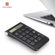 [UsusexaMY] Number Pad 2.4G Rechargeable Smart Mini Wear Resistant Numeric Keypad for Finance Deskto