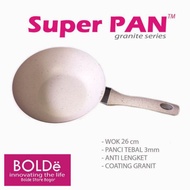 BOLDE SUPER PAN WOK / WOK 26Cm BEIGE
