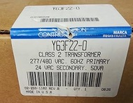 Johnson Controls Y63F22-0 Penn Series Y65 Transformer with Circuit Breaker, 120/208/240 Primary Volt
