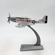 Ready Stock 1/72 World War II Alliance US Army Airlines P-51D Mustang Fighter P51 Finished Alloy Air