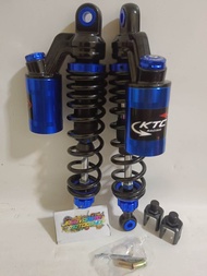 New ~ Shockbreaker Shock Copy Ktc Racing Model Extreme Black Blue Double Tabung Atas 280mm 320mm 340