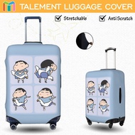 Crayon Shinchan Luggage Protector Cover Personalized Suitcase cover Stretchable Travel Luggage Acces
