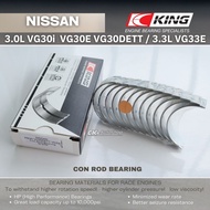 KING Bearing NISSAN 3.0L VG30E VG30DETT 3.3L VG33E for Cedric Y31 Laurel C32 Fairlady 300ZX Z31 Z32 