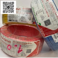 Dây Điện Đơn CaDiVi 1.0 MM 2.0 MM 2.5 MM - Dây Điện CaDiVi Đơn Chính Hãng