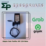 Adaptor Printer Kasir Posiflex 24V 2,5A Bekas