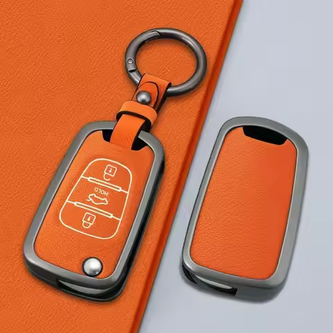 Suitable for Hyundai i20 i30 ix20 ix25 ix35 Elantra Accent Car Key Case Suitable for Kia Sportage K5