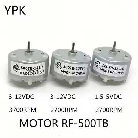 1PCS Micro DC Motor RF-500TB Motor RF-500TB-14415 RF-500TB-12560 RF-500TB-18280 FOR Sweeping Robot