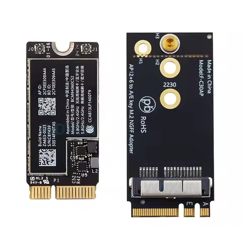 WDXUN A+ Generic BCM94360CS2 BCM4360CS2 BT+WLAN Card ModuleSuitable for Air 11 "A1465 13" A1466 802.