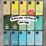 Silicone full cover case compatible for iPhone 13 Pro max 13 Pro 13