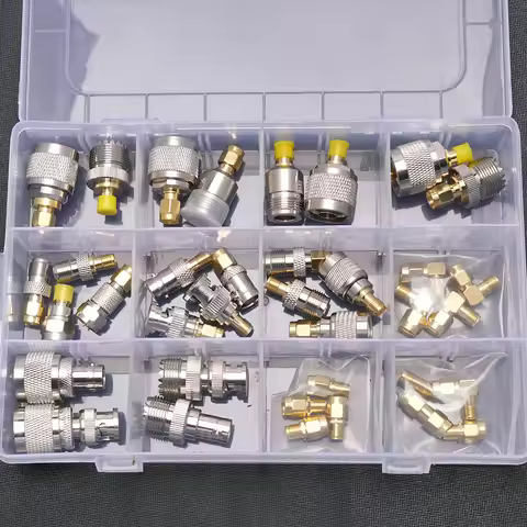 xinangogo SMA BNC UHF To SMA SMB MCX MMCX BNC TNC UHF N F Type SO239 PL259 RF Coaxial Coax Adapter C