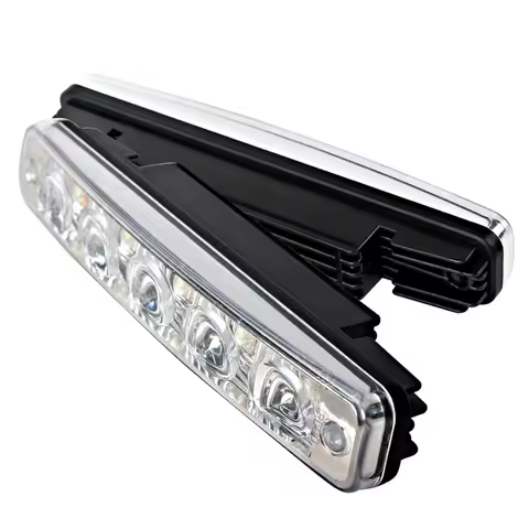 5 LEDs Daylight Universal Car Lights Car Styling Daytime Running Light DRL