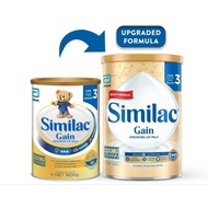 Similac Gain Stage 3 1.7kg (Singapore Source)