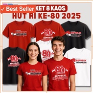 MERAH KATUN Healthy Streetwear for August 17th Gymnastics / PACKAGE OF 8 T-SHIRTS, Indonesian Indepe
