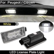 Peugeot 2 件裝高亮度白色 LED 牌照燈牌照燈適用於 207 208 308 2008 適用於 C5