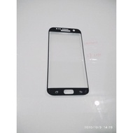 HITAM Tempered GLASS SAMSUNG S7 EDGE Black